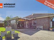 Provisionsfrei - Ebenerdig wohnen im gepflegten Bungalow in Victorbur. 4 ZKB + Terrasse und Carport. - Südbrookmerland