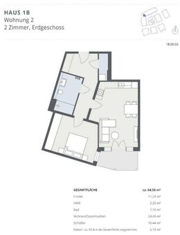 Modern & Erdverbunden: 2-Zimmer-Neubau mit Terrasse & eigenem Garten jetzt Besichtigung sichern! - Solingen (Klingenstadt)