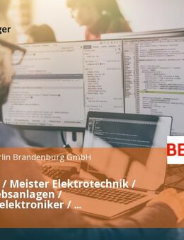Techniker / Meister Elektrotechnik / Flugbetriebsanlagen / IT-Systemelektroniker / -techniker (m/w/d) - Schönefeld