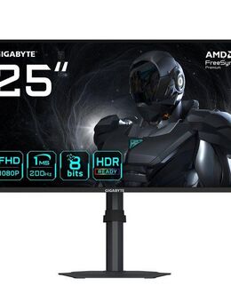 Gigabyte G25F2 Gaming-Monitor (62,2 cm/25 ", 1920 x 1080 px, Full HD, 1 ms Reaktionszeit, 200 Hz, IPS, dreh-, neig-,schwenk-, höhenverstellbar, Lautsprecher)