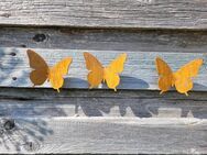 Schmetterling mit Schraube Edelrost - Kraftisried