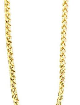 Adelia´s Kette ohne Anhänger Neuheit 2025 - Unisex Edelstahl Zopfkette Halskette