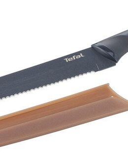 Tefal Brotmesser Fresh Kitchen, 20 cm, Klingen aus rostfreiem Stahl, Titan-Versiegelung, Klingenschutz