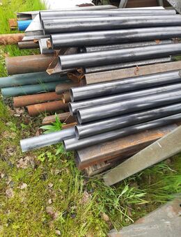 Metall Rohre Reste Rund und Vierkant - Büdingen