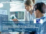 Lebensmittelchemiker / Ökologe als Leitung Qualitätsmanagement und Hygienemanagement (m/w/d) - Johanniskirchen