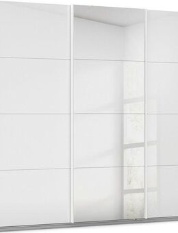 rauch Schwebetürenschrank Kleiderschrank Kleiderschränke Schrank Garderobe AGORDO mit Glasfront durchdachte Innenausstattung, in 4 Breiten und 2 Höhen MADE IN GERMANY