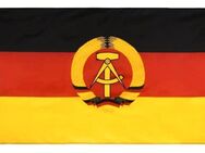 DDR Fahne, Flagge 150x90, Ostdeutschland, Banner - Gadebusch