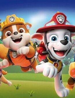 Bönninghoff Leinwandbild, Cartoon, Comic, Dinosaurier, Hunde, Hundebilder, Kinder, Paw Patrol, Serien, Serienstars (1 St)