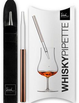 Eisch Germany Whisky-Pipette GENTLEMAN kupfer (1 St), zum tropfenweisen Verdünnen von Whisky oder Rum