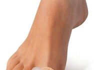 Fußgut Hallux-Bandage Softkissen mit Fixierband, verhindert Reiben, 2er Set, Druckentlastung bei Hühneraugen, Schwielen, Entlastung Hallux Valgus