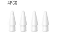 4smarts Eingabestift-Adapter Ersatzspitzen für Apple Pencil (1. Gen. / 2. Gen) 4 Stk.