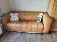 Ikea 2er Klippan-Sofa mit Echtlederbezug - Mechernich