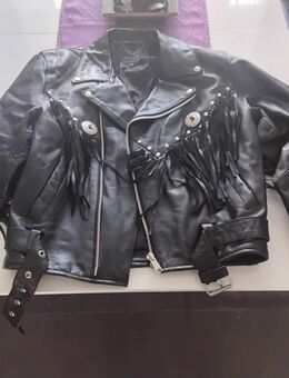 Damen Lederjacke von Arizona mit Fransen - Köln