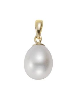 Vivance Kettenanhänger 585/- Gelbgold Süßwasserzuchtperle 8-8,5mm