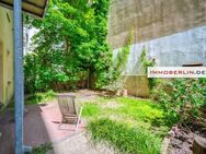 IMMOBERLIN.DE - Toplage Helmholtzkiez! Charmante Altbauwohnung mit Terrasse & Garten - Berlin