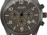 JOOP! Chronograph 2036614, Armbanduhr, Quarzuhr, Herrenuhr, Stoppfunktion, Lederarmband