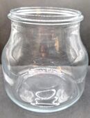 Vase aus Glas 15cm hoch Öffnung ca. 11cm Transparent Glasschale Glasvase in 45259