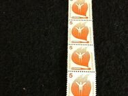 Briefmarken 1971 Mi-Nr. 694 -Unfallverhütung- 10 er Str. mit 2 Zählnummern- - Mahlberg