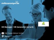 HR Manager / HR Generalist (m/w/d) - Welver