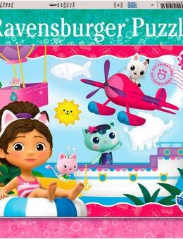 Ravensburger Puzzle Katzenabenteuer!, 100 Puzzleteile, 100 XXL-Teile, Made in Germany