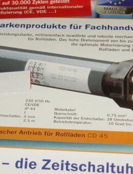 Rolladenmotor ASA, 15NM - Ulmen Ulmen