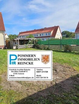 Ihr Haus in Anklam mit Carport, Garagen und Garten! - Anklam