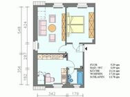 Schöne 2-Raum-Wohnung mit Wohnküche - Pirna