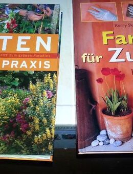 3 Bücher/GU Gartenspass Garten & Praxis/Farben für zu Hause/Gestalten mit Lichterketten - Zerbst (Anhalt) Zentrum