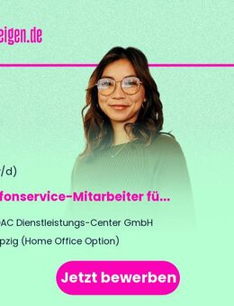 Telefonservice-Mitarbeiter (m/w/d) für die ADAC Sachbearbeitung in Voll- und Teilzeit für den Standort Leipzig - Leipzig