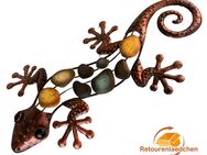 Wanddeko Gecko Reliefstruktur Rücken Steine Deko Optik Wandschmuc - Rödermark Zentrum