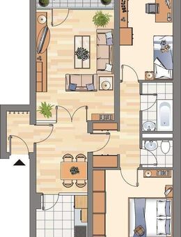 3-Zimmer-Wohnung in Recklinghausen Ost - Recklinghausen