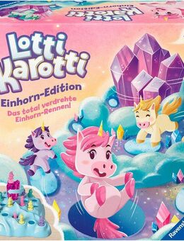 Ravensburger Spiel Lotti Karotti - Einhorn Edition, Kinderspiel, Made in Europe
