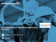 Projektleitung im Bereich Entwicklung (m/w/d) - Senden (Bayern)