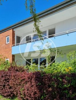 Ruhige 3-Zimmer-Erdgeschosswohnung mit großer Loggia und interessantem Grundriss - Marne