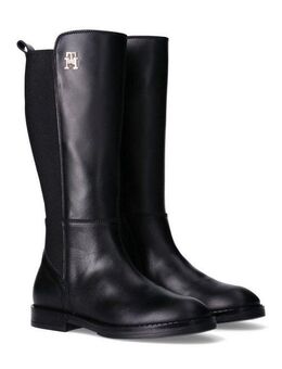 Tommy Hilfiger Stiefel Langschaftstiefel, Festtagsschuh mit Reißverschluss