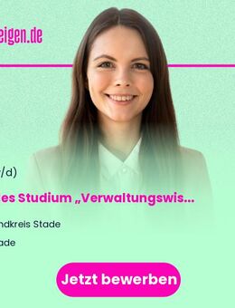 Duales Studium „Verwaltungswissenschaft“ - Bachelor of Arts - Stade (Hansestadt)