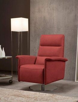 Egoitaliano Sessel Kelly Designsessel, drehbar, manuelle Relaxfunktion mit Push-Back-Mechanismus