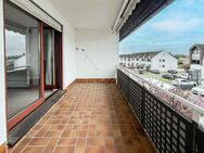 Quadratisch, praktisch, gut! Wiesbaden Dotzheim: Citynahe, solide 2-Zi-Whg mit Stp. & großer Loggia! - Wiesbaden