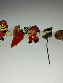 Rarität - Push Pins von früher und Anstecknadel von 1967 - Sprockhövel