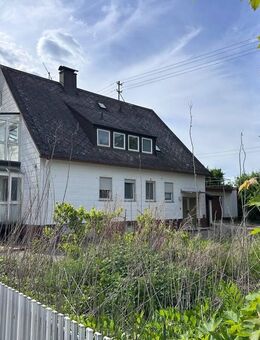 Zweifamilienhaus - sanierungsbedürftig- mit Ausbaupotenzial und zwei Tiny Haus Stellplätze! - Gablingen