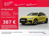 Audi A3, Sportback 45 TFSI e S line, Jahr 2023 - Eching (Regierungsbezirk Oberbayern)