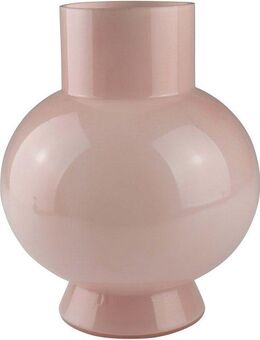 AM Design Dekovase Rosafarbene Glasvase, für einen eleganten und sanften Akzent
