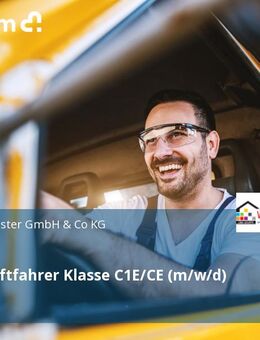 Berufskraftfahrer Klasse C1E/CE (m/w/d) - Perl