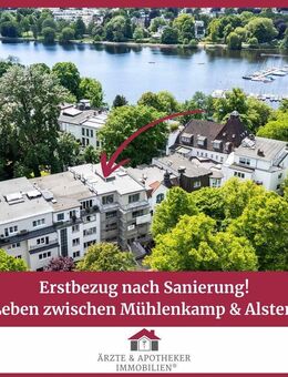 Erstbezug nach Sanierung! Leben zwischen Mühlenkamp & Alster! - Hamburg