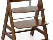Hauck Hochstuhl Alpha+, walnut, aus Holz