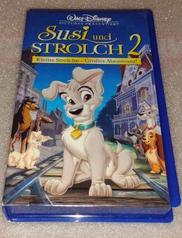 VHS - Disney - Susi und Strolch 2: Kleine Strolche, Großes Abenteuer! - Schwaan