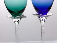 2 IVV-Gläser blau + grün - Eckernförde