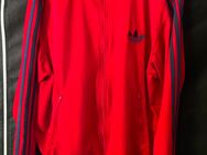 Adidas Retro Jacke Rot - Hamburg Bergedorf