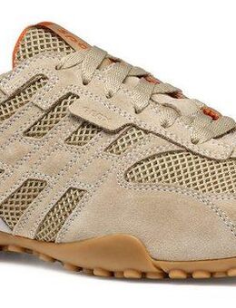 Geox U SNAKE ORIGINAL Schnürschuh, Schnürschuh, Freizeitschuh, Trekking Sneaker mit Lederinnensohle