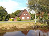 Schönes Einfamilienhaus mit großem Garten - direkt am Kanal - nähe Wiesmoor! - Wiesmoor